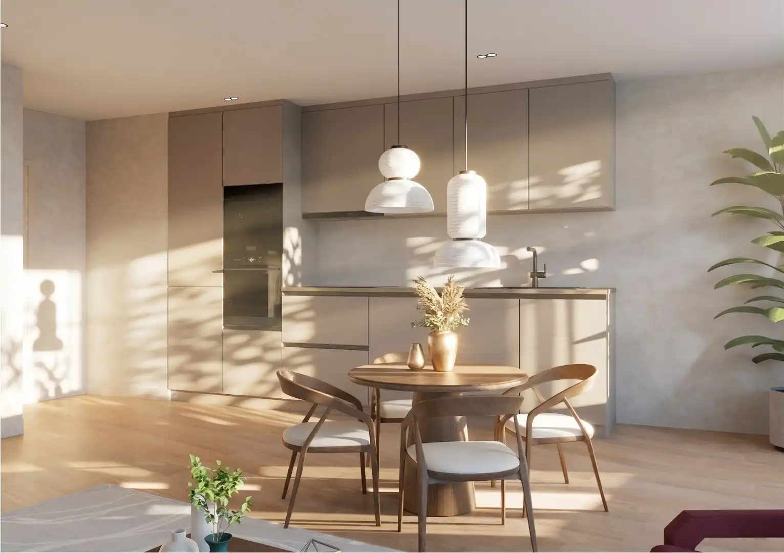 KNUS GV 1-SLAAPKAMER APPARTEMENT MET STADSTUINTJE foto 2