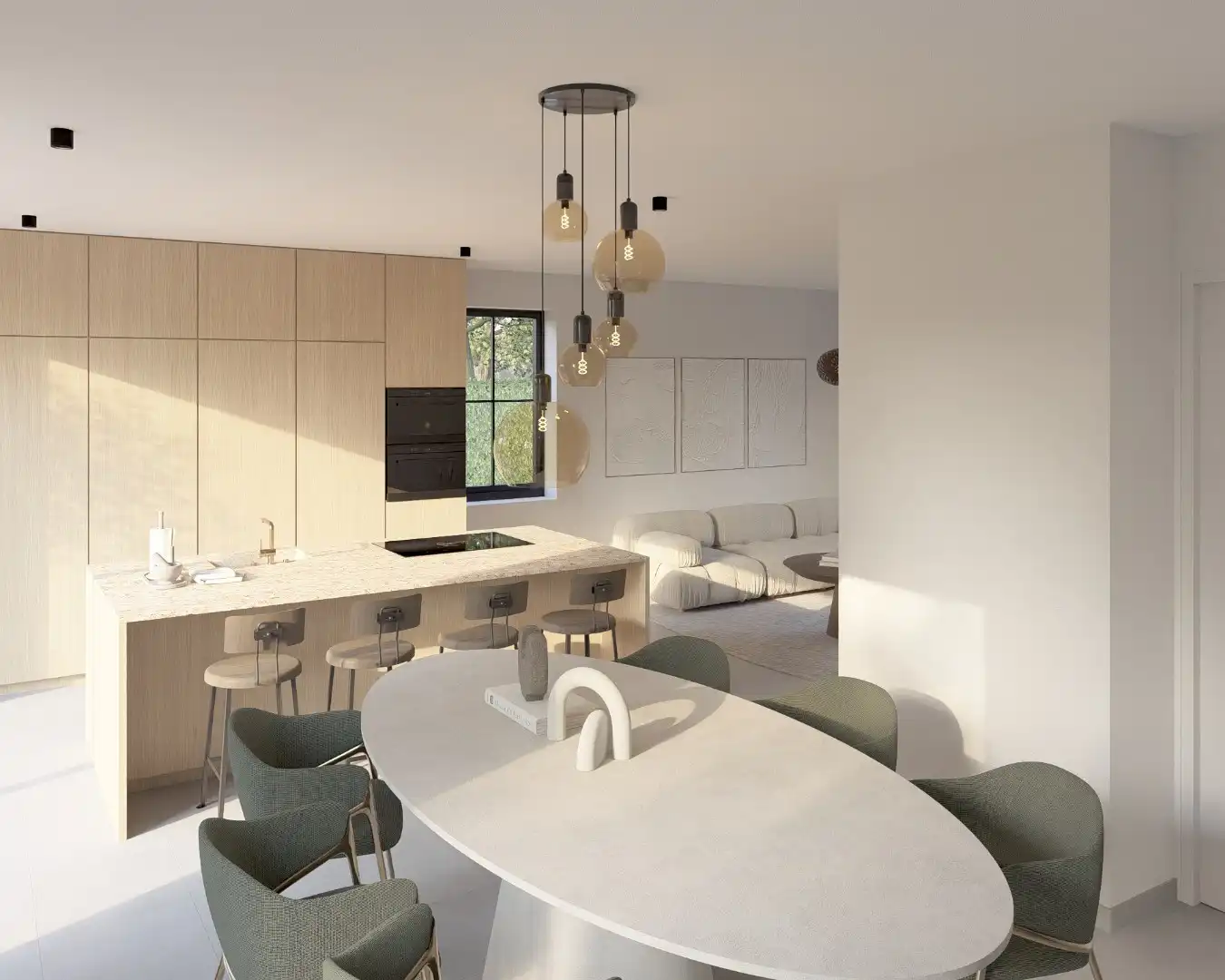 Stijlvolle Bijna Energie Neutrale nieuwbouwwoning op een perceel van 8a41ca gelegen op een zeer rustige locatie!  foto 7