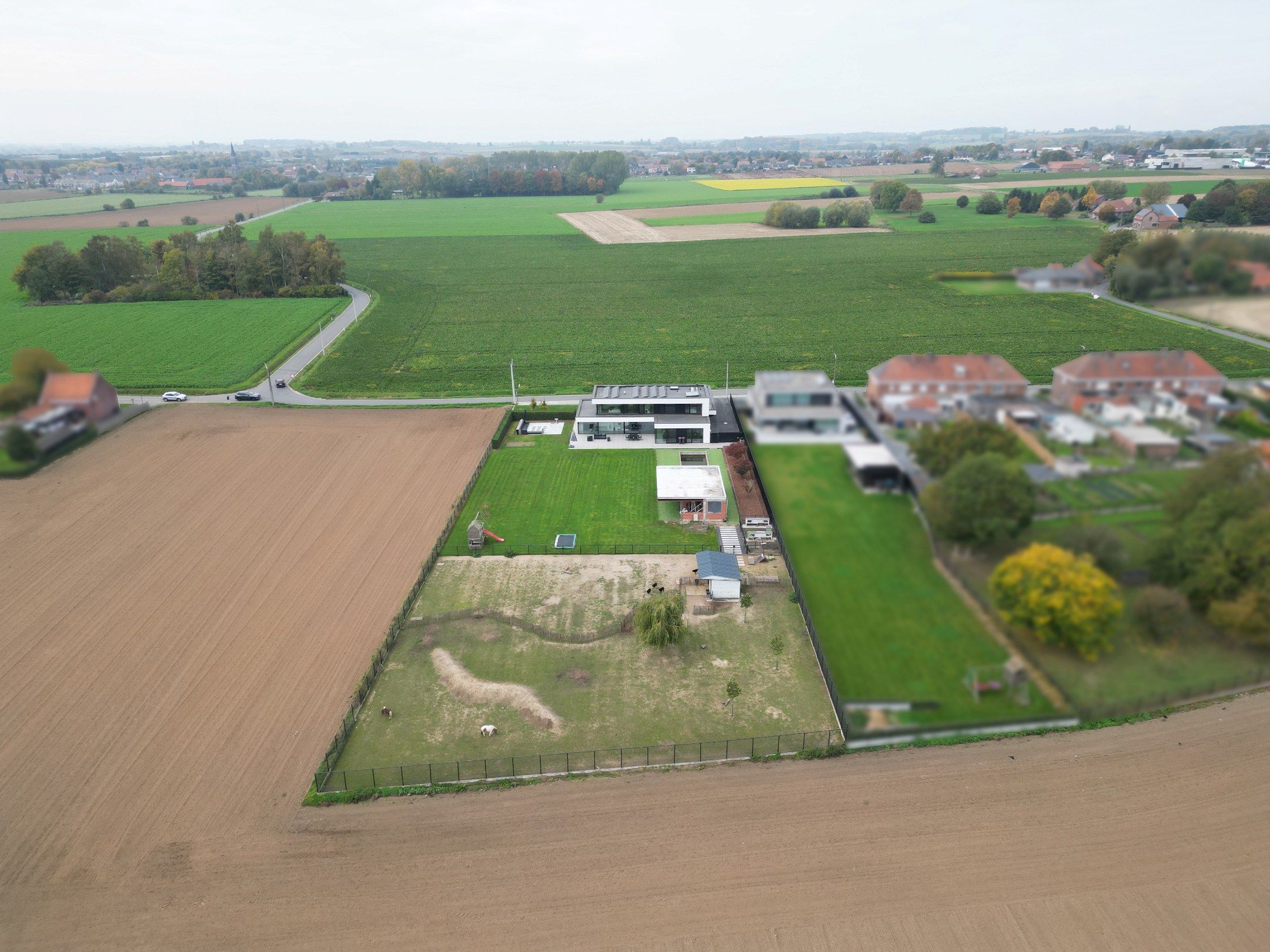 ARCHITECTURALE NIEUWBOUWVILLA OP RUIM LANDELIJK DOMEIN foto 38