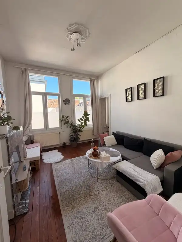 Super charmant 1 slaapkamer appartement op de 2° V in 'Cleyn Antwerpen'. foto 6
