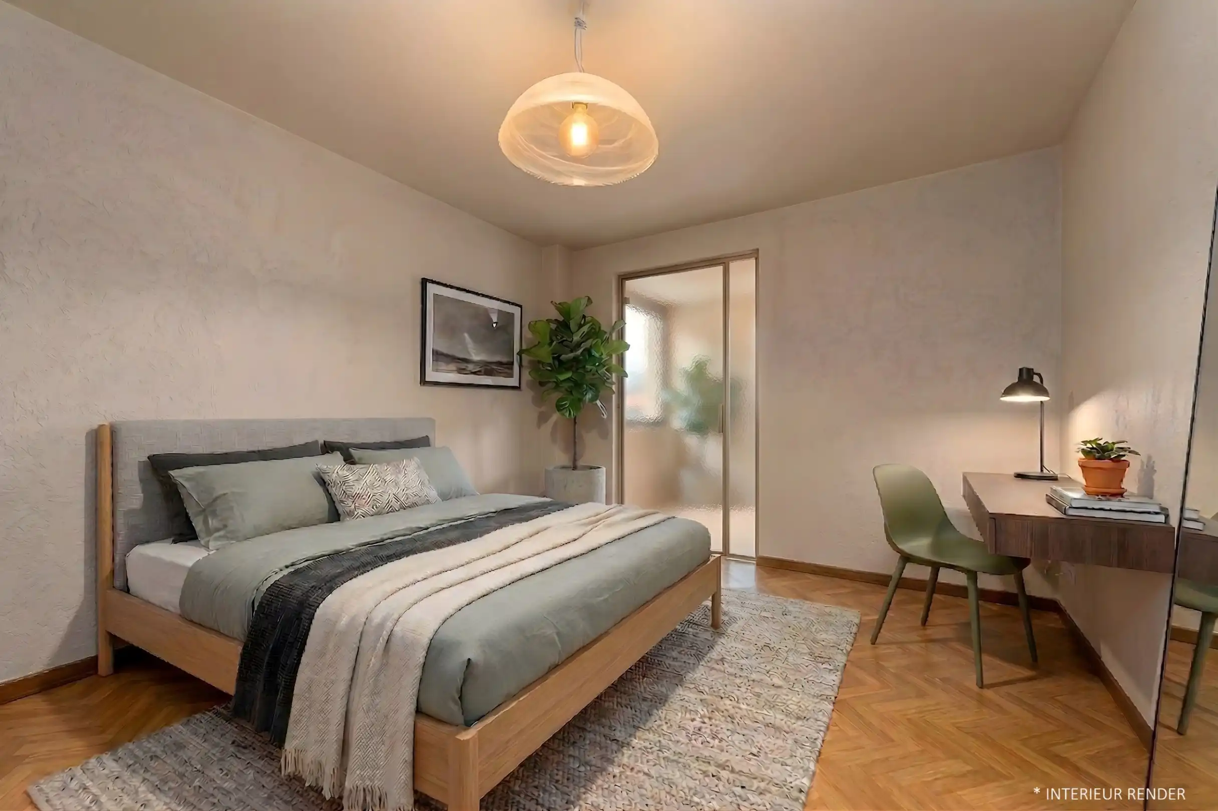 Ruim en lichtrijk 3-slpk appartement met 2 terrasjes in hartje Genk foto 24