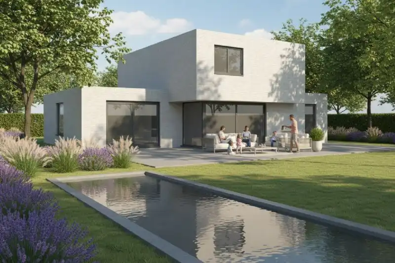 Nieuw te bouwen alleenstaande woning te Berlare. foto 2