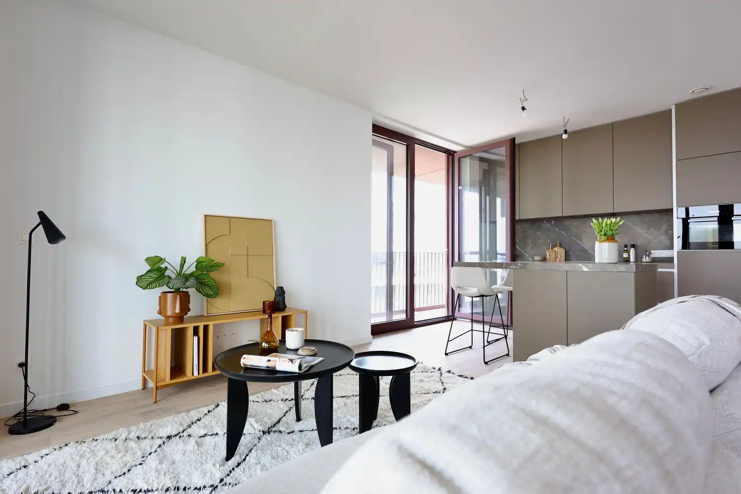 Luxe-appartement met frontaal Scheldezicht met heerlijk terras (30m²) op Nieuw Zuid incl kelderberging - optionele ondergrondse parking beschikbaar foto 9