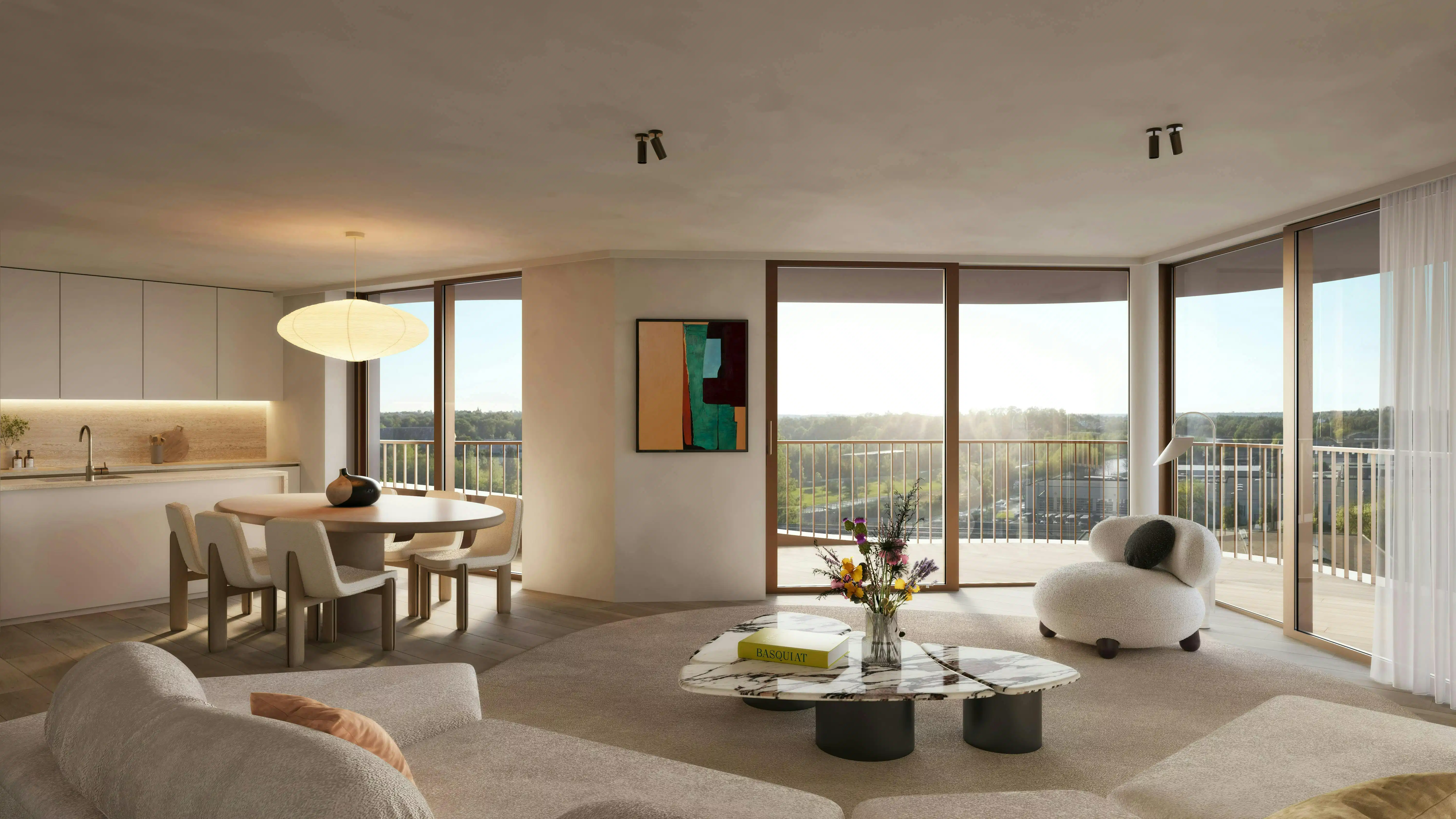 Exclusief wonen aan de Leie met uitzonderlijk terras (76m²)! foto 3