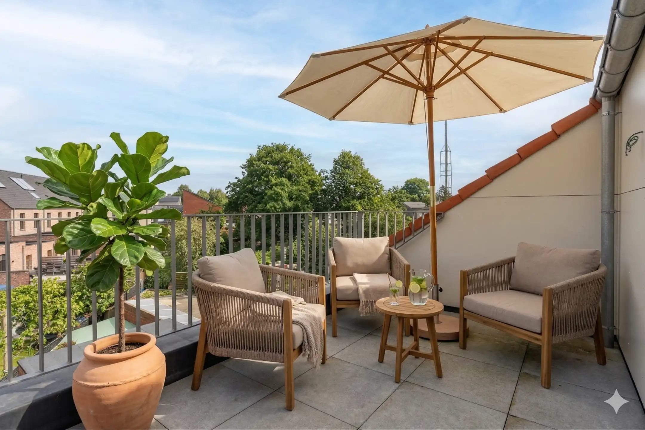 Duplex app (197m²) met 4 slaapkamers vlakbij centrum Beerse. foto 26