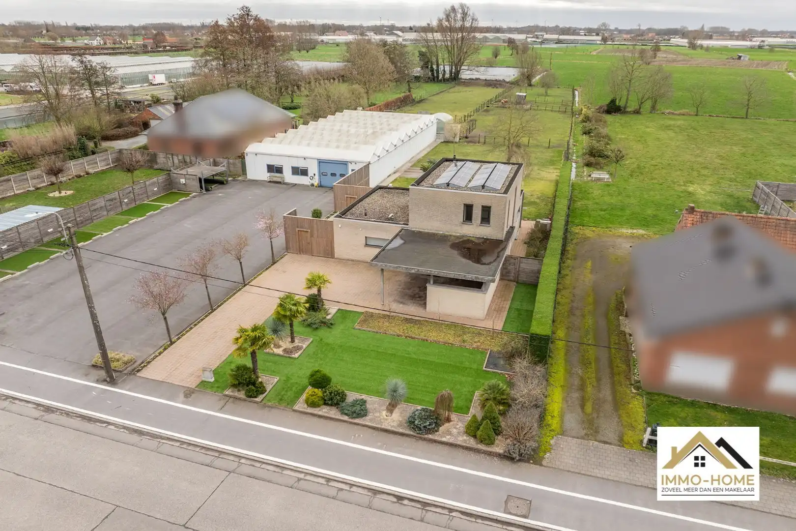 Ruime knappe vrijstaande woning met landelijk uitzicht!  foto 25