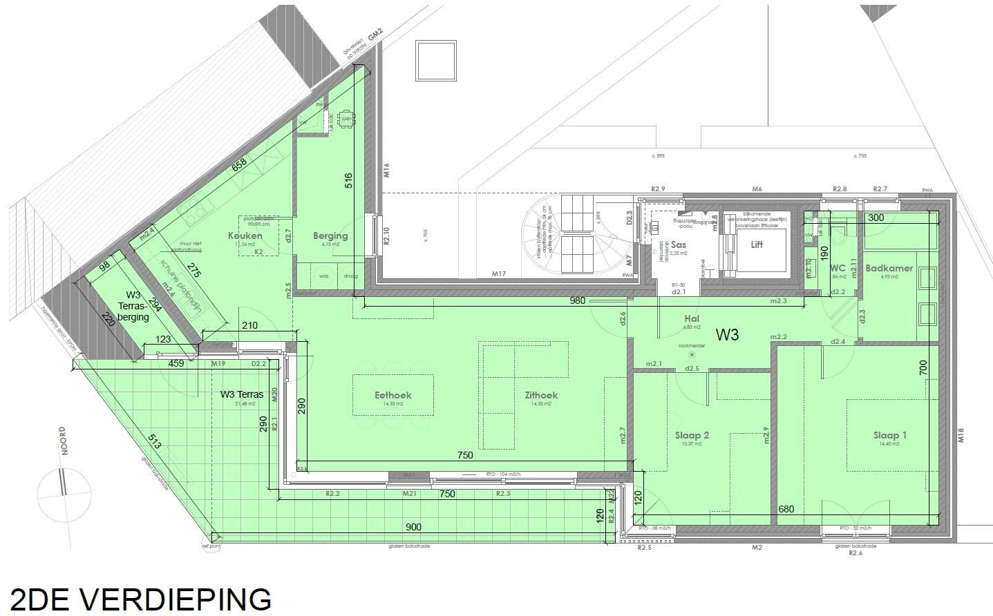 ENERGIEZUINIG RUIM APPARTEMENT MET TERRAS | 2 SLPKS | STAANPLAATS foto 3