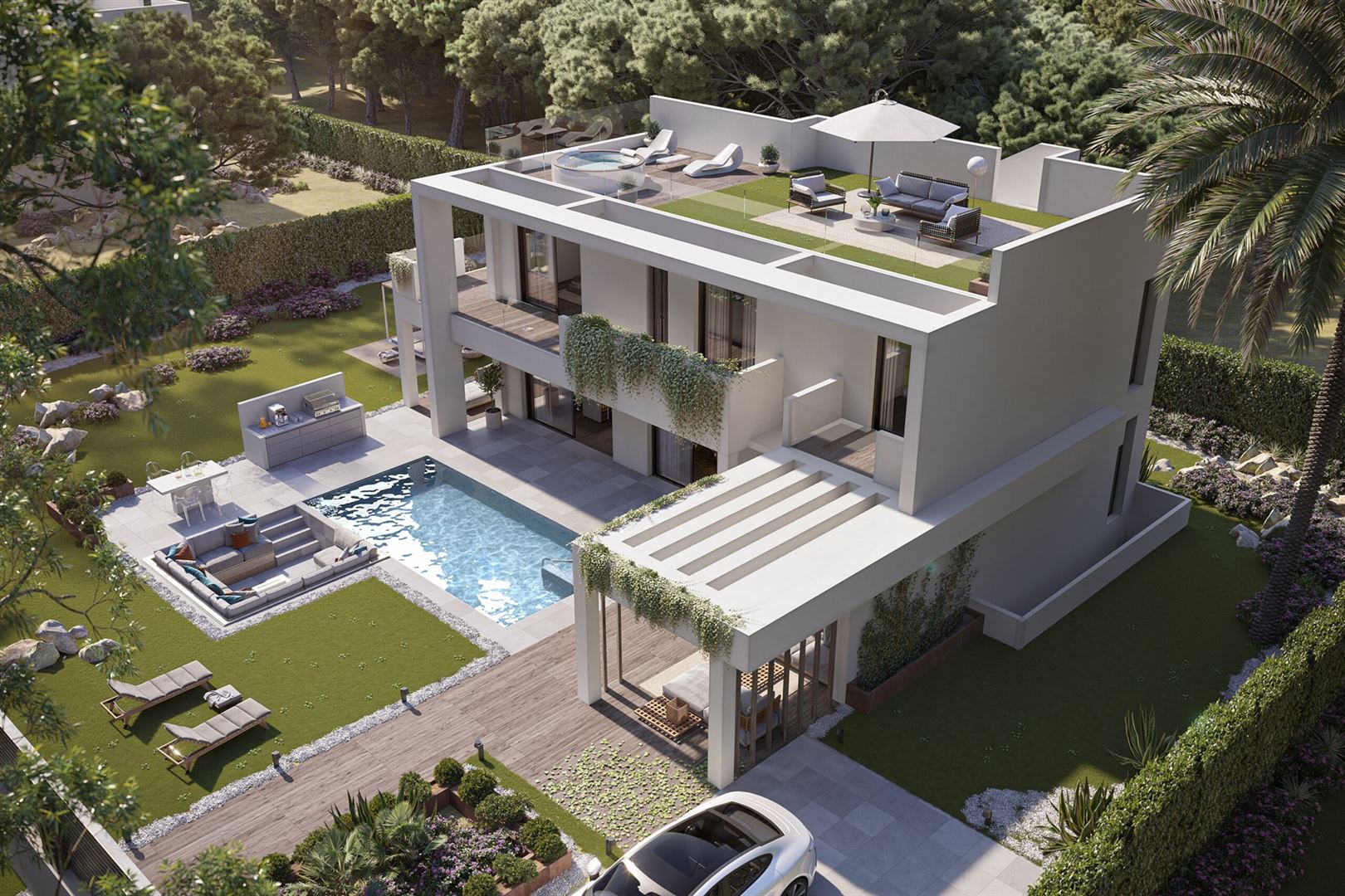 Paloma Collection is comprised of 11 modern style villas with a contemporary design divided into 2 levels. foto 1