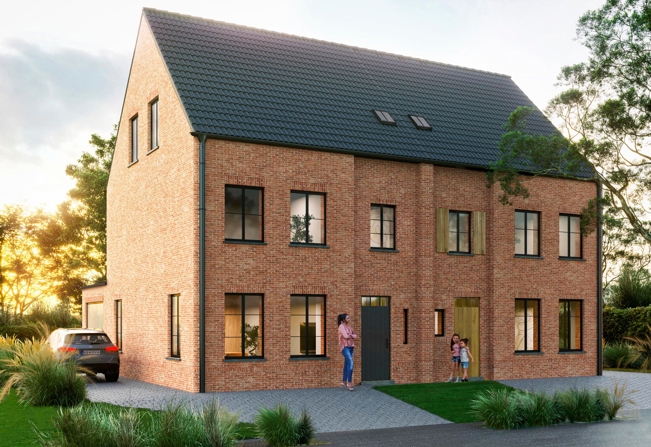 Gunstig gelegen nieuwbouwproject bestaande uit 2 woningen. foto 1