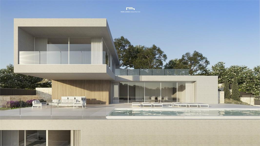 Prachtig nieuwbouwproject in Benissa Costa met zeezicht foto {{pictureIndex}}