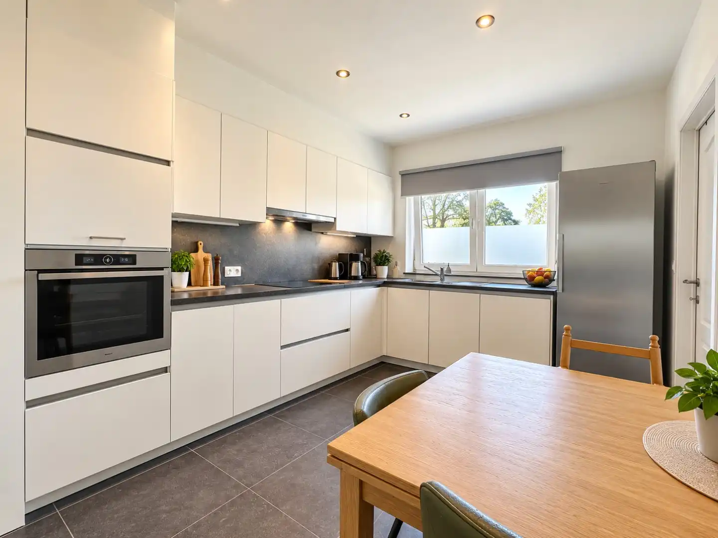 Moderne gezinswoning met drie slaapkamers en energiezuinige afwerking foto 2