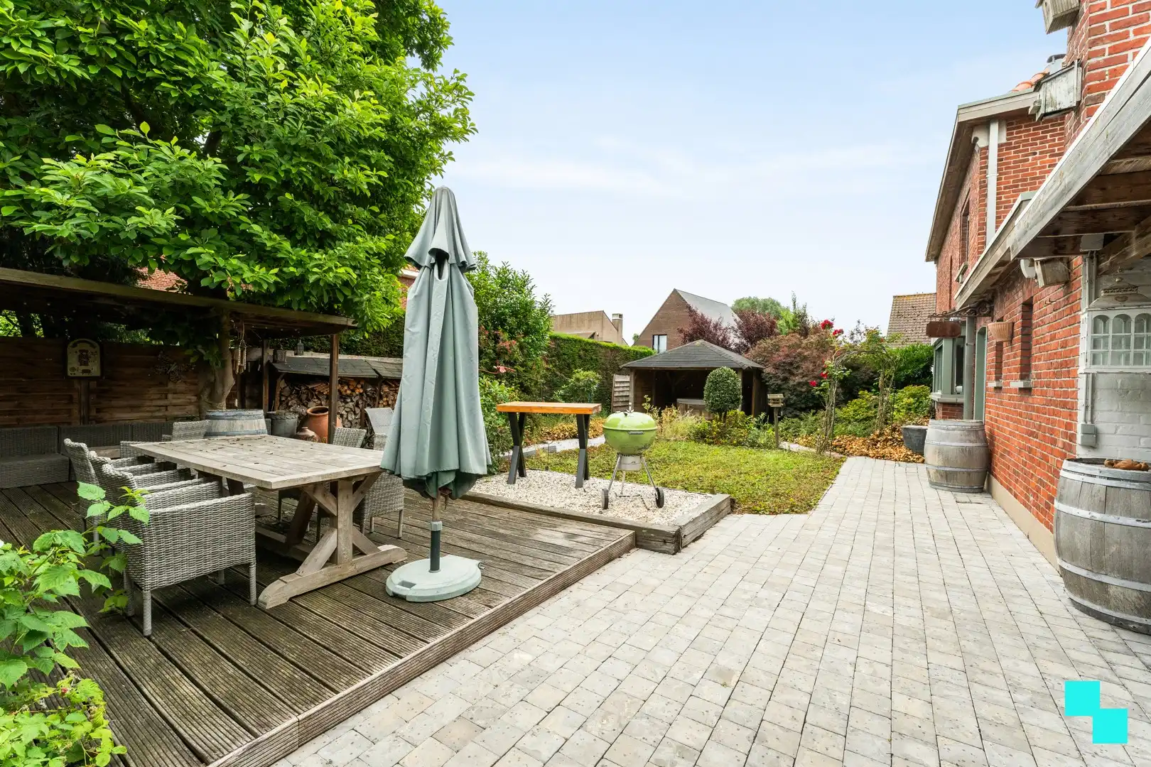 Instapklare gezinswoning met studio op landelijke locatie te Izegem, Bosmolens foto 22