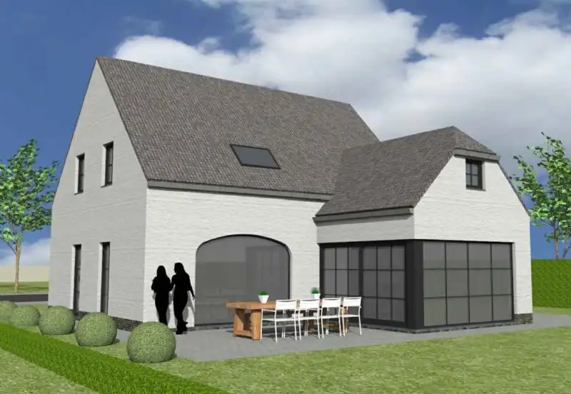 Nieuw te bouwen alleenstaande woning te Wielsbeke. foto 2