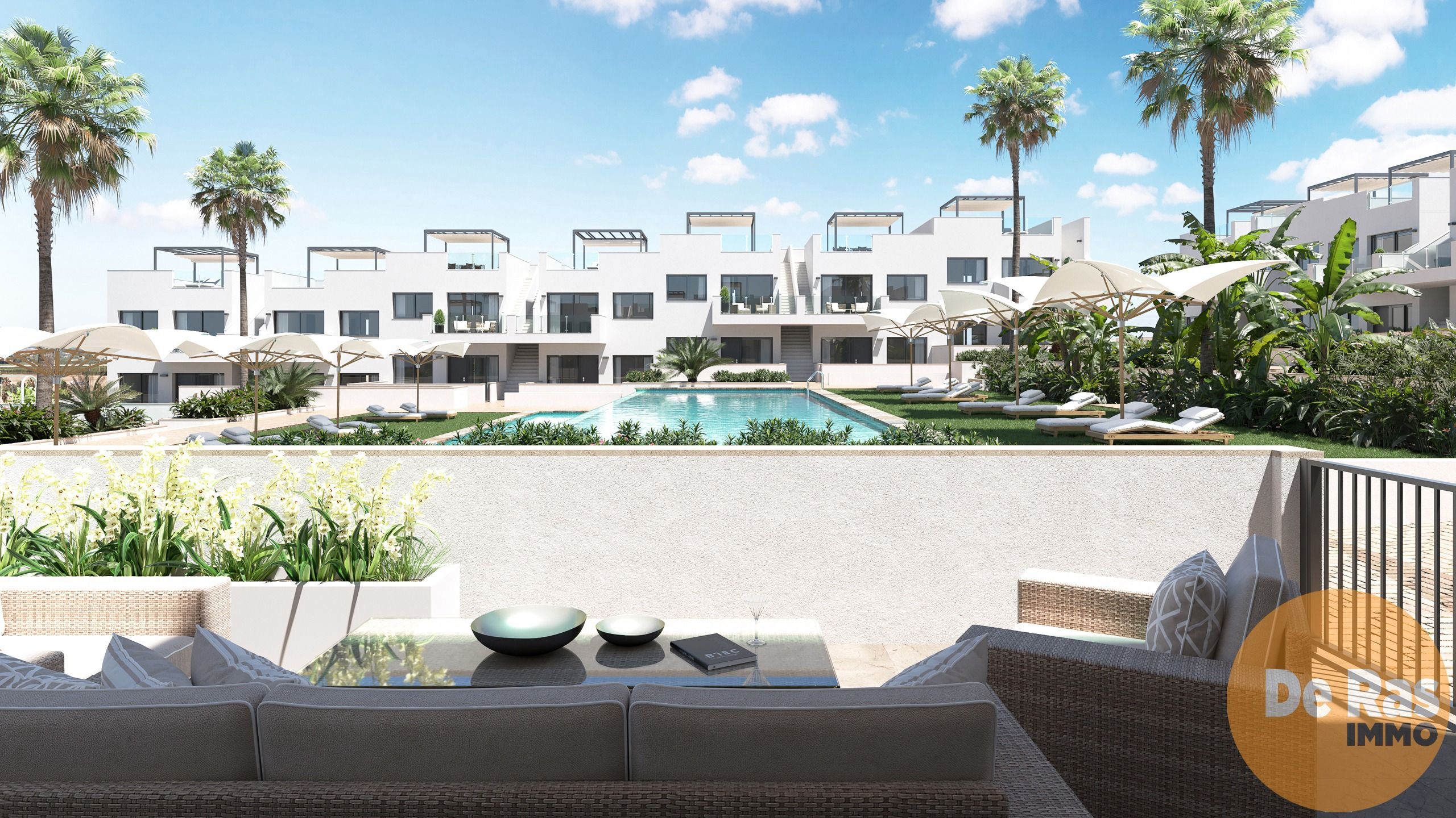 SPANJE-Costa Blanca Zuid -Leuk appartement in klein complex. foto 6