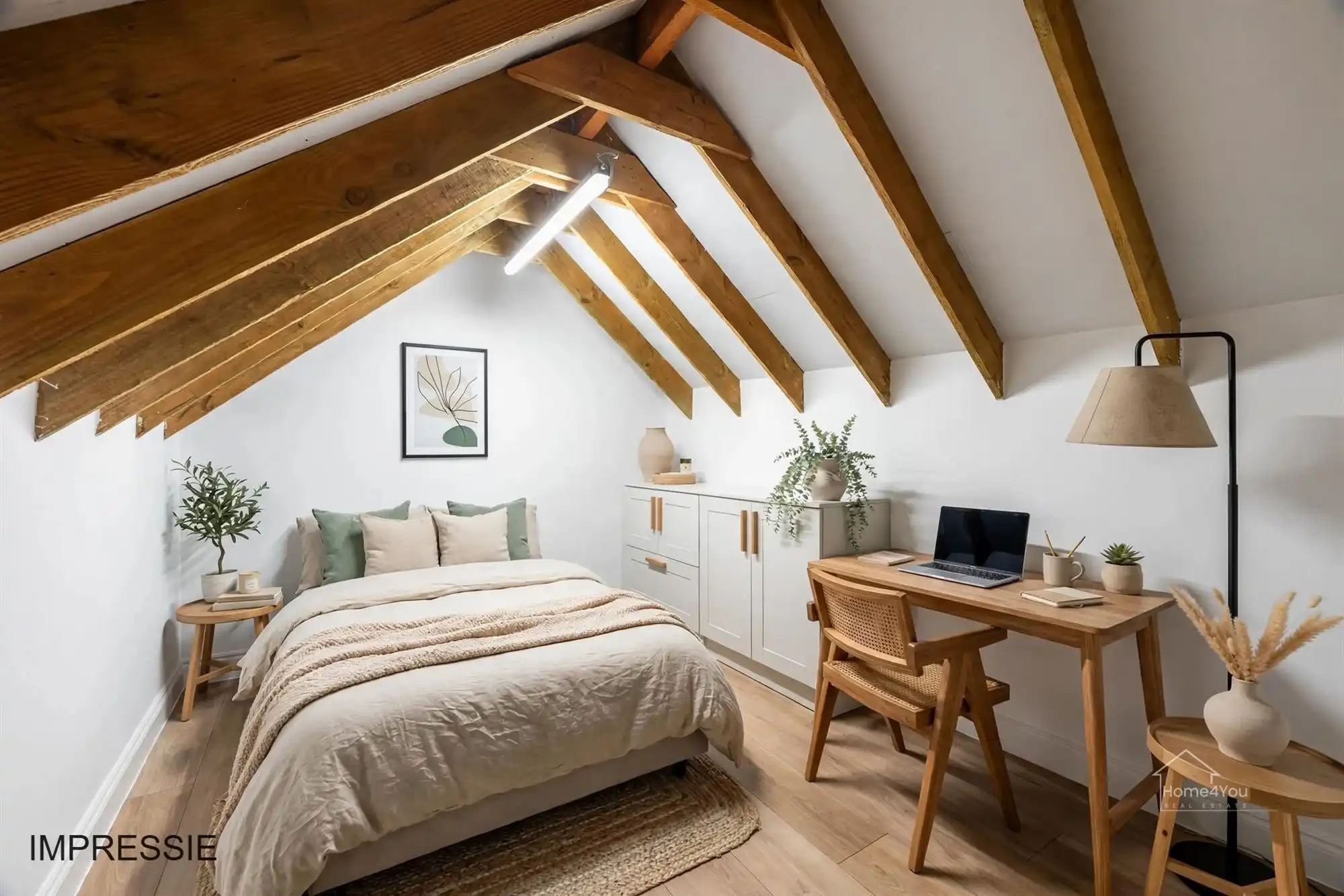 Energiezuinige HOB met 3 slaapkamers, garage en ruime zolder foto 21