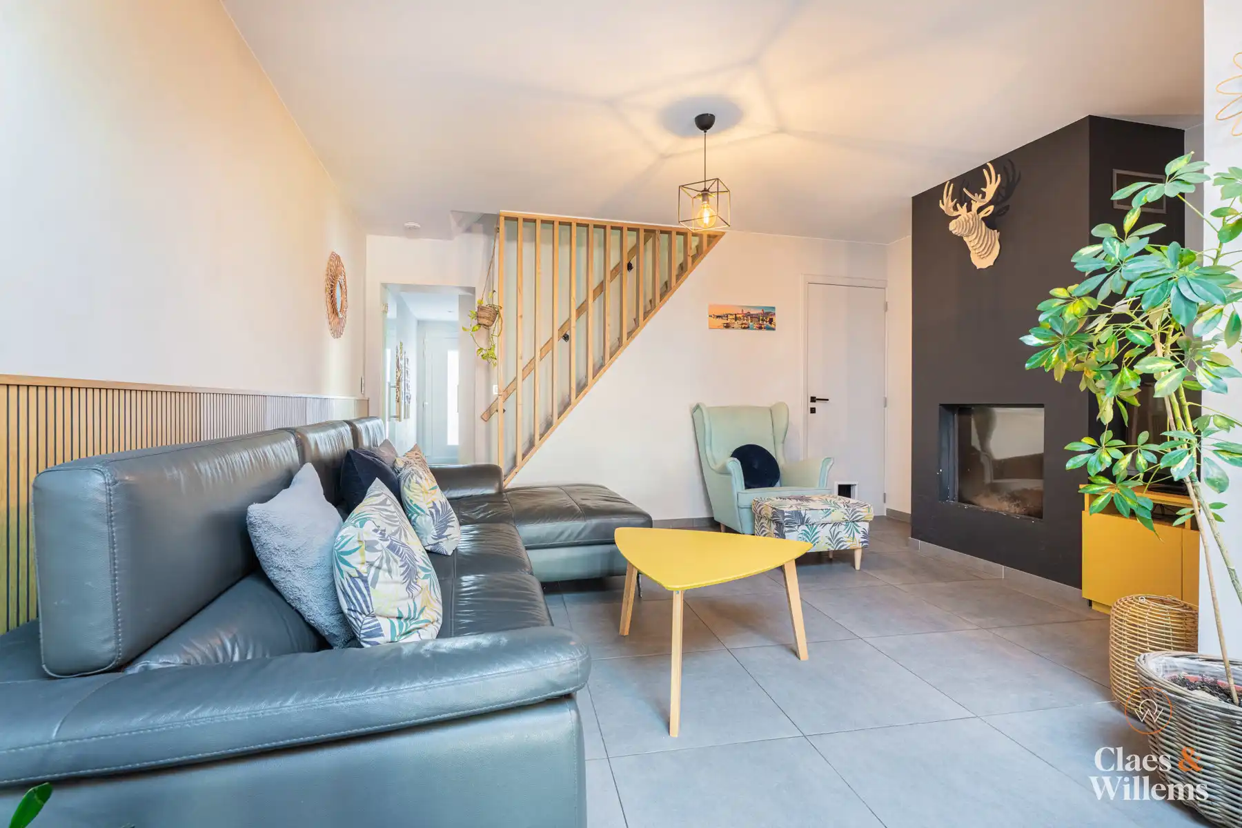 Instapklare, gerenoveerde woning met 4 kamers te Buizingen. foto 4