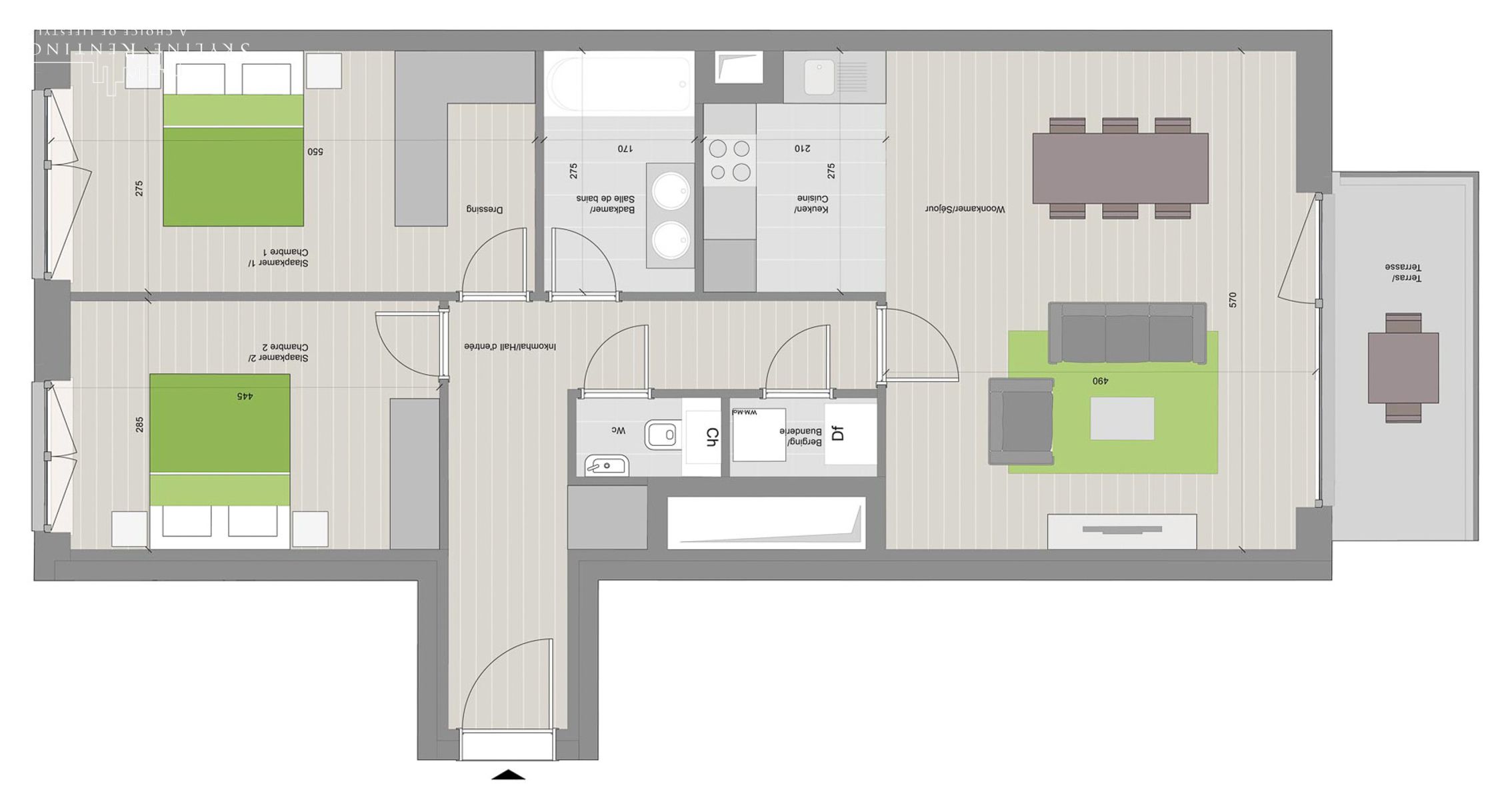 LICHTRIJK - Prachtig gem. app. 2k. met TERRAS - (NAVO area) foto 15