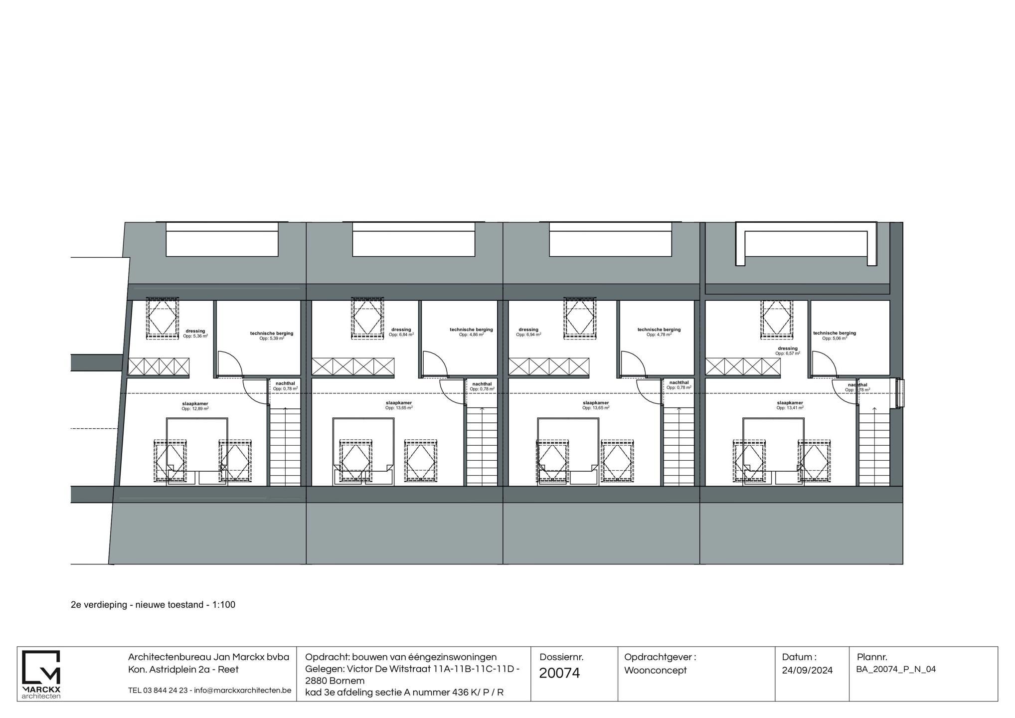 Casco woning in nieuwbouwproject te Hingene, Bornem foto 7