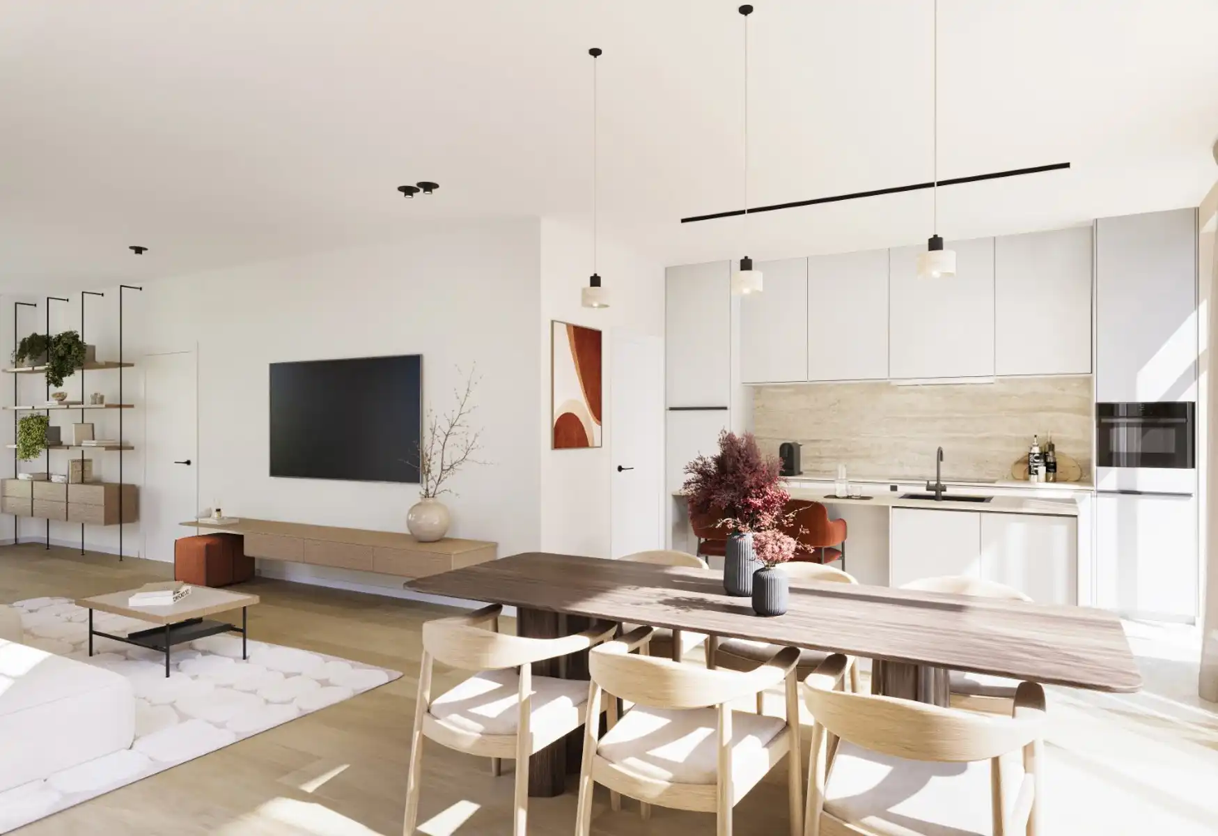 Lot 2 - project Source - halfopen landelijk - 3 slaapkamers foto 3