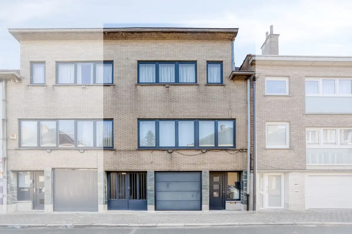 Hoofdfoto van de publicatie: Ruime bel-etage woning met tuin, garage en 3 slaapkamers in Dilbeek 
