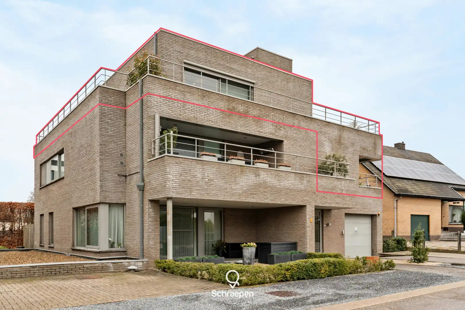 Uniek penthouse met riant zonneterras (115 m²) en 2 slpks in Zonhoven-centrum! foto 22