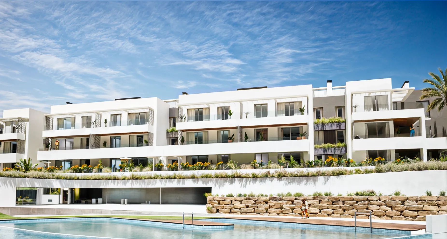 Exclusieve nieuwbouwappartementen in Manilva met adembenemend uitzicht op zee, Gibraltar en Afrika foto 12