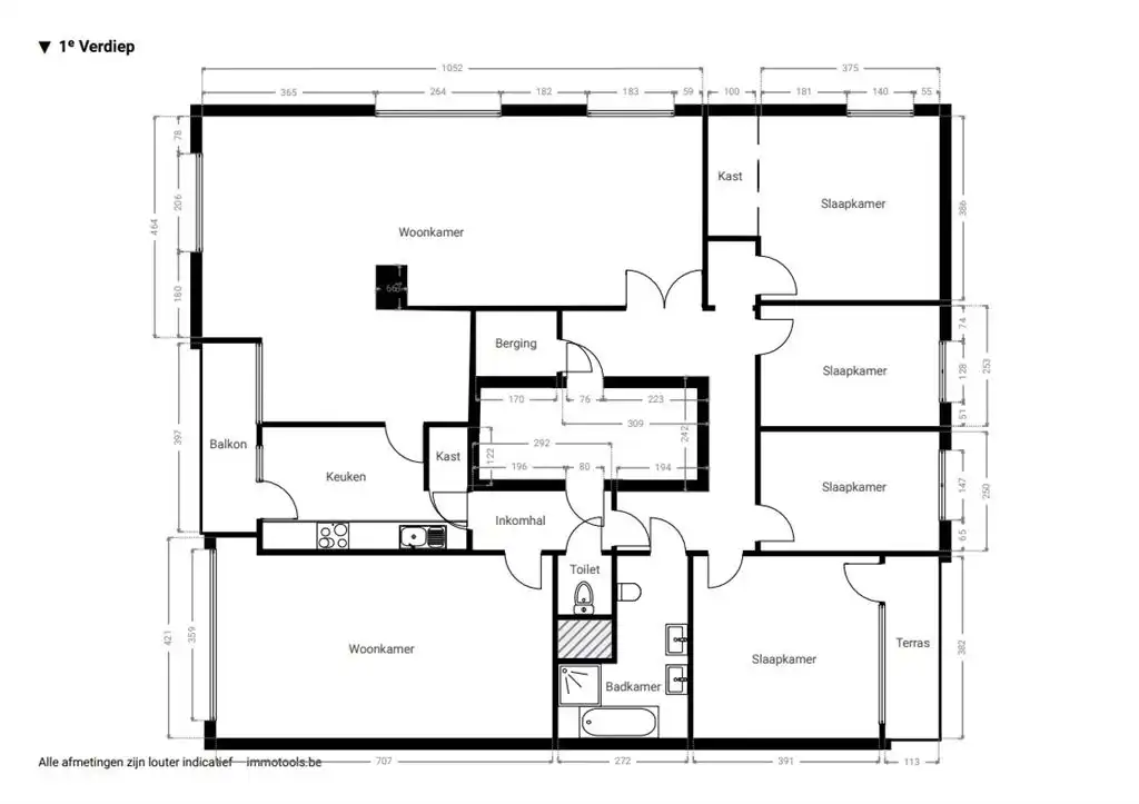Gigantisch te renoveren appartement met 4 slpk foto 25