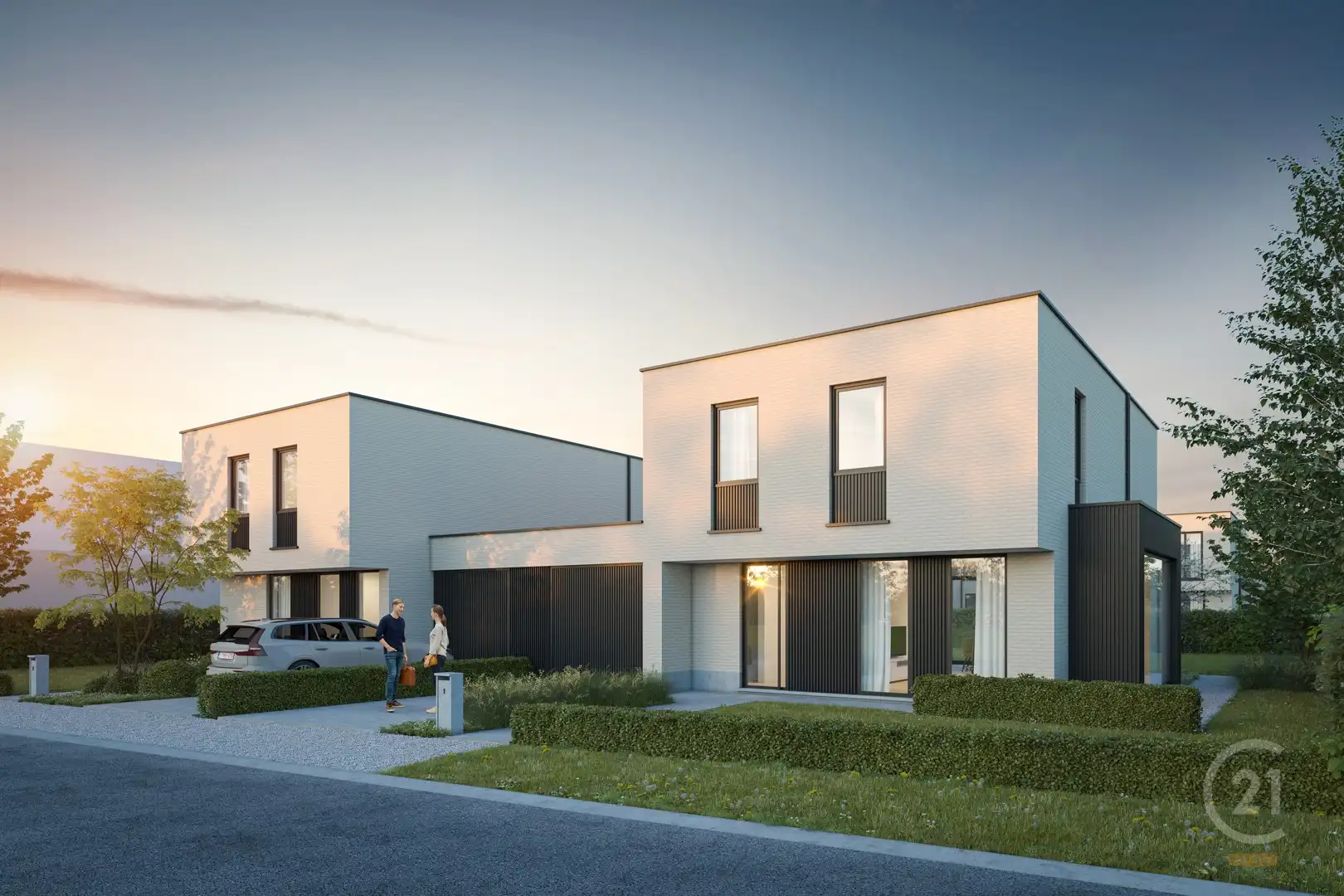 Moderne gezinswoningen met 3 ruime slaapkamers, 2 badkamers en inpandige garage! foto {{pictureIndex}}