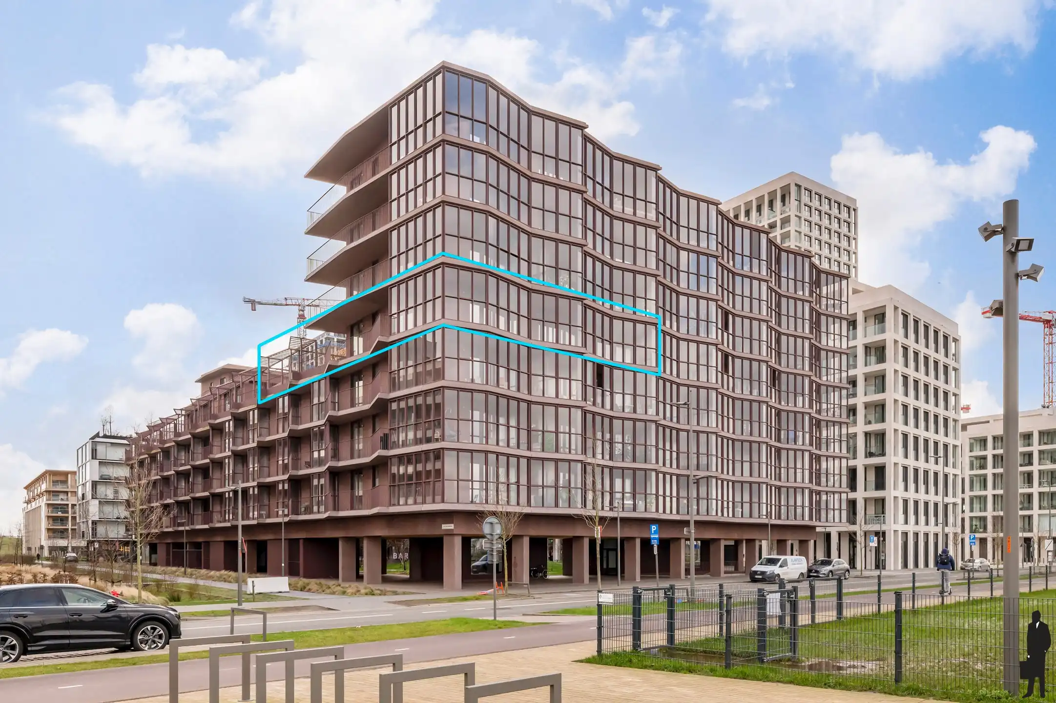 Prachtig nieuwbouwappartement (mogelijk aan registratierechten) foto {{pictureIndex}}
