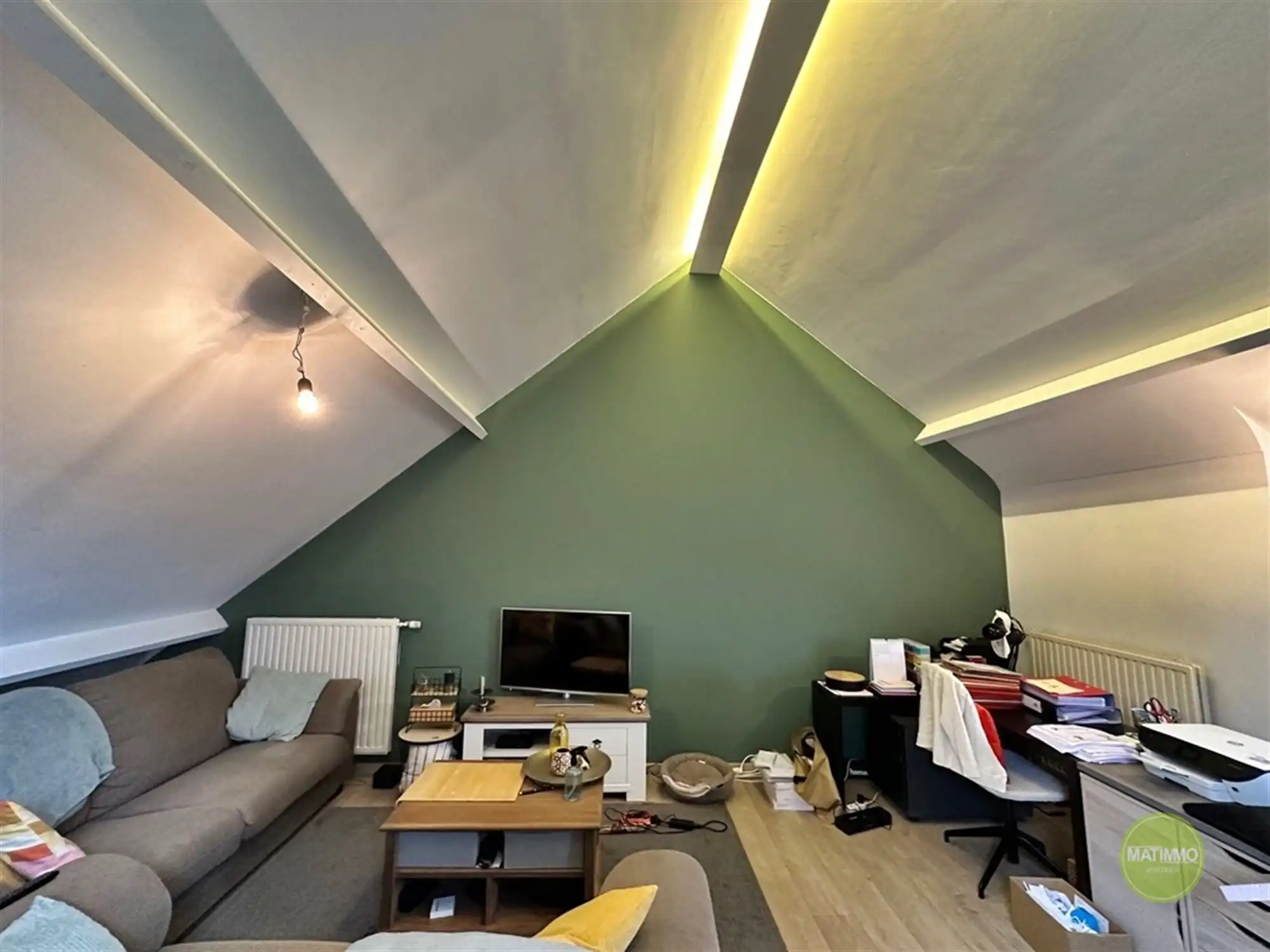 Ruim duplex-appartement met 2 slaapkamers en terras foto 12