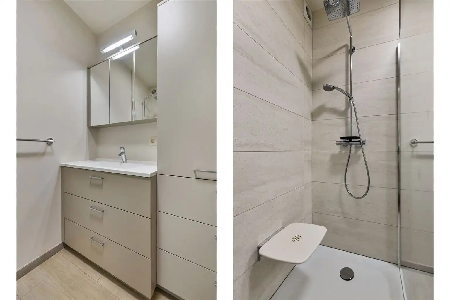 Ruim gelijkvloers 2-slaapkamer appartement met overdekt terras, ondergrondse autostaanplaats en aparte berging, gelegen vlakbij het centrum van Maaseik. foto 18