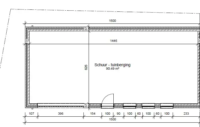 Casco halfopen woning met bijgebouw (100m²) op landelijke locatie foto 11