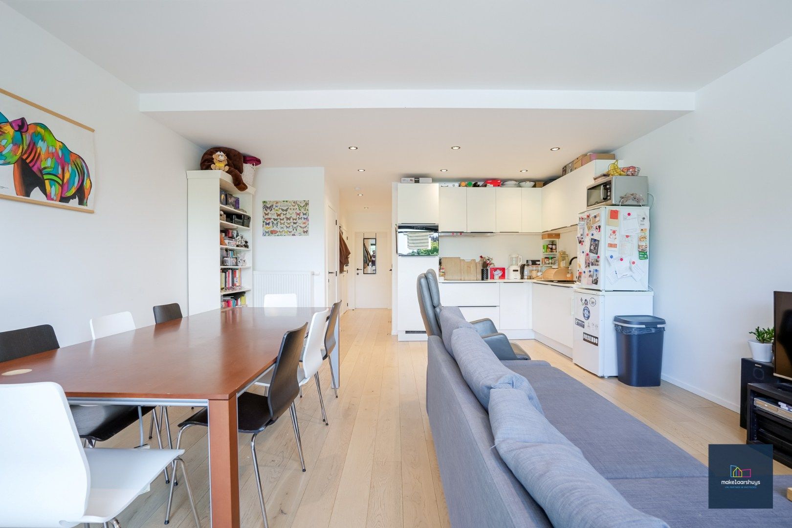 Instapklaar 2 slp. appartement met terras en grote gemeenschappelijke tuin.  foto 3