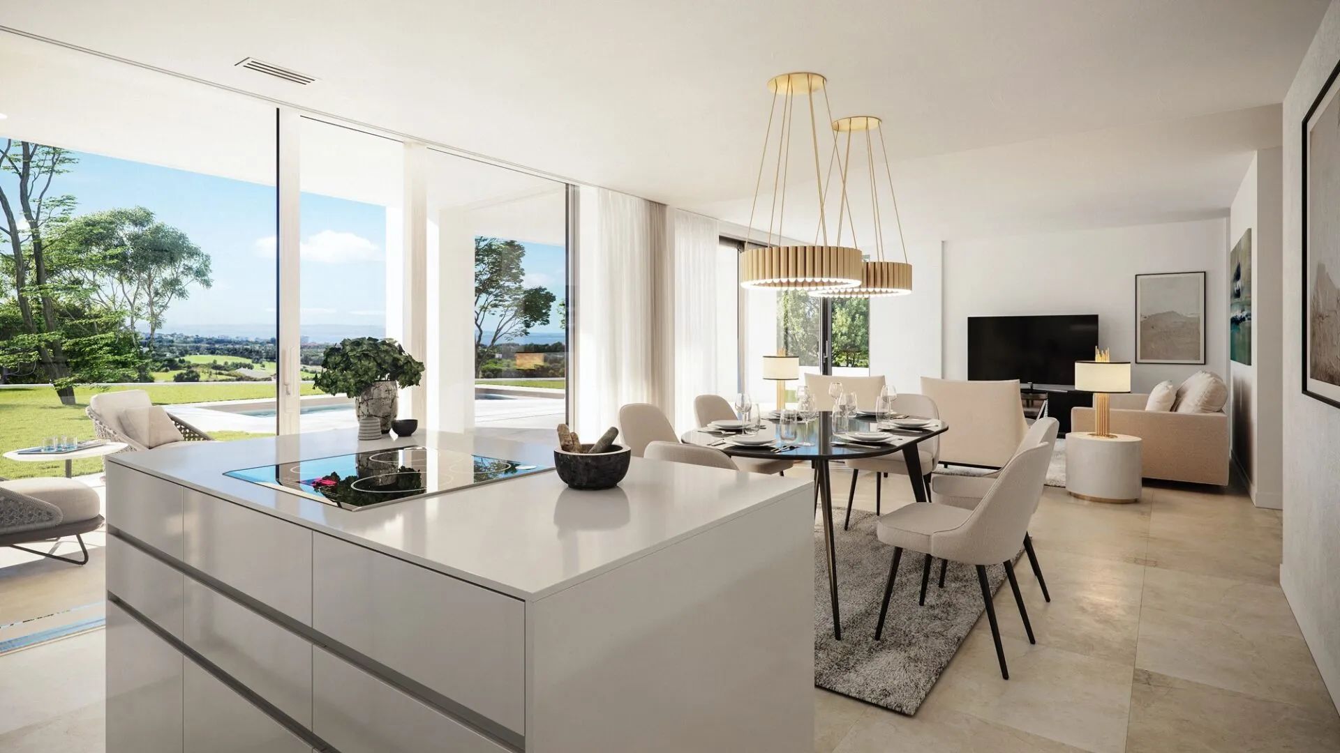 Golf & Sea Paradise: ruime en luxueuze appartementen nabij een exclusief golfresort met alle faciliteiten en de zee foto 5