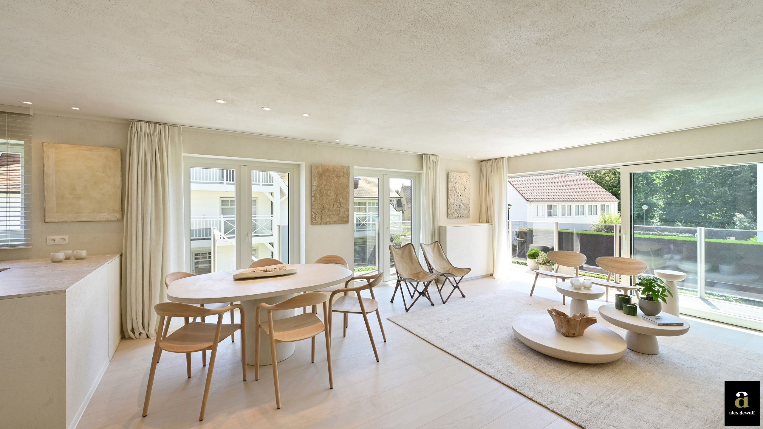 Uniek hoekappartement (3 slpk) met terrassen te Duinbergen  foto 2