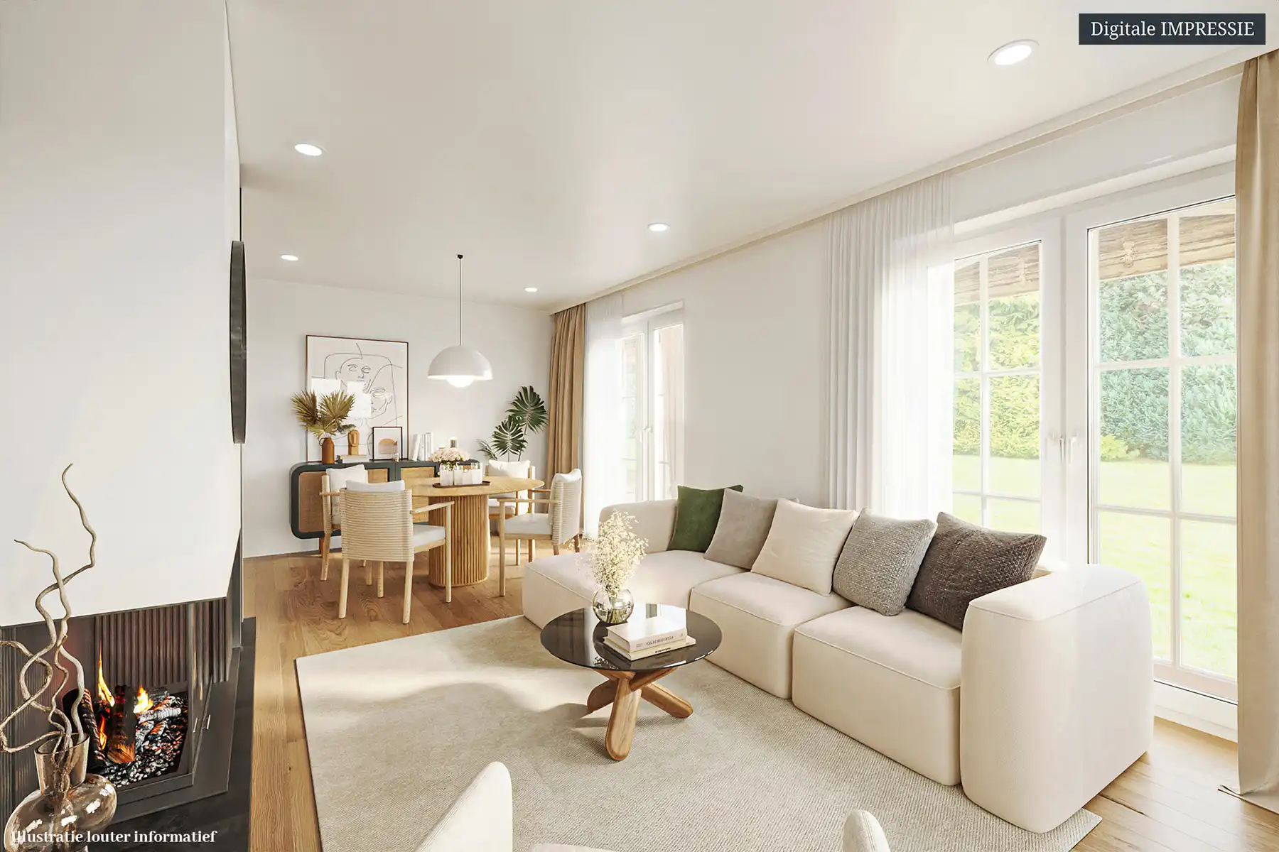 Ruime, charmante woning op een prachtig groen perceel foto 8