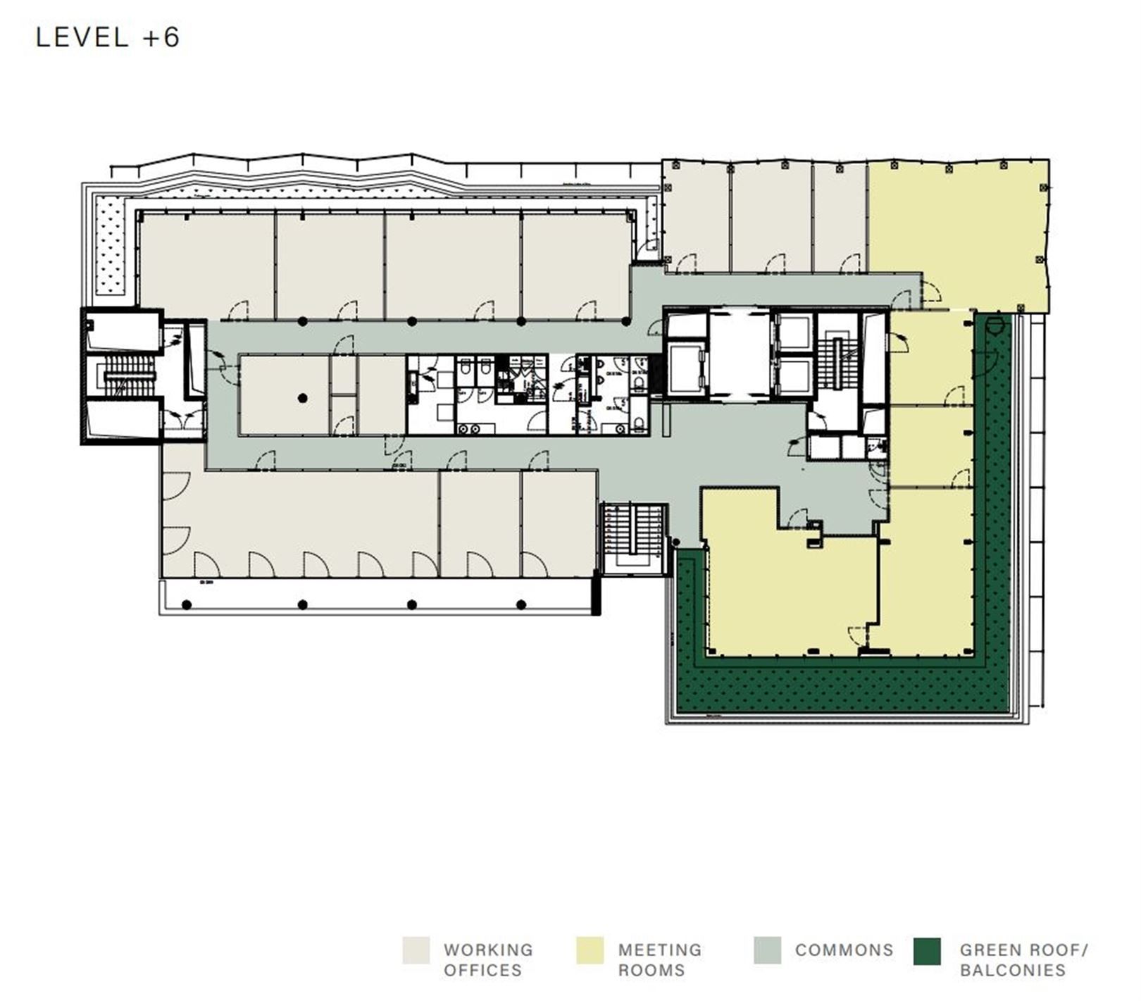 SOUTH CRYSTAL: kantoren te huur vanaf 887 m² foto 16