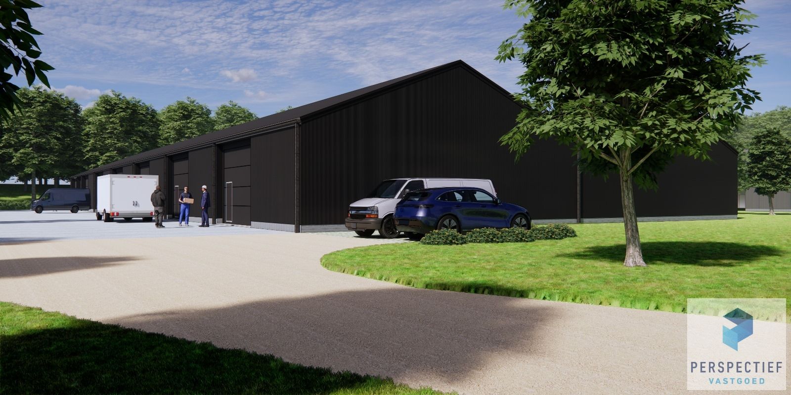 Laatste businessunits (6 & 7): Grote Loodsen te huur in het Fort Beernem foto 4