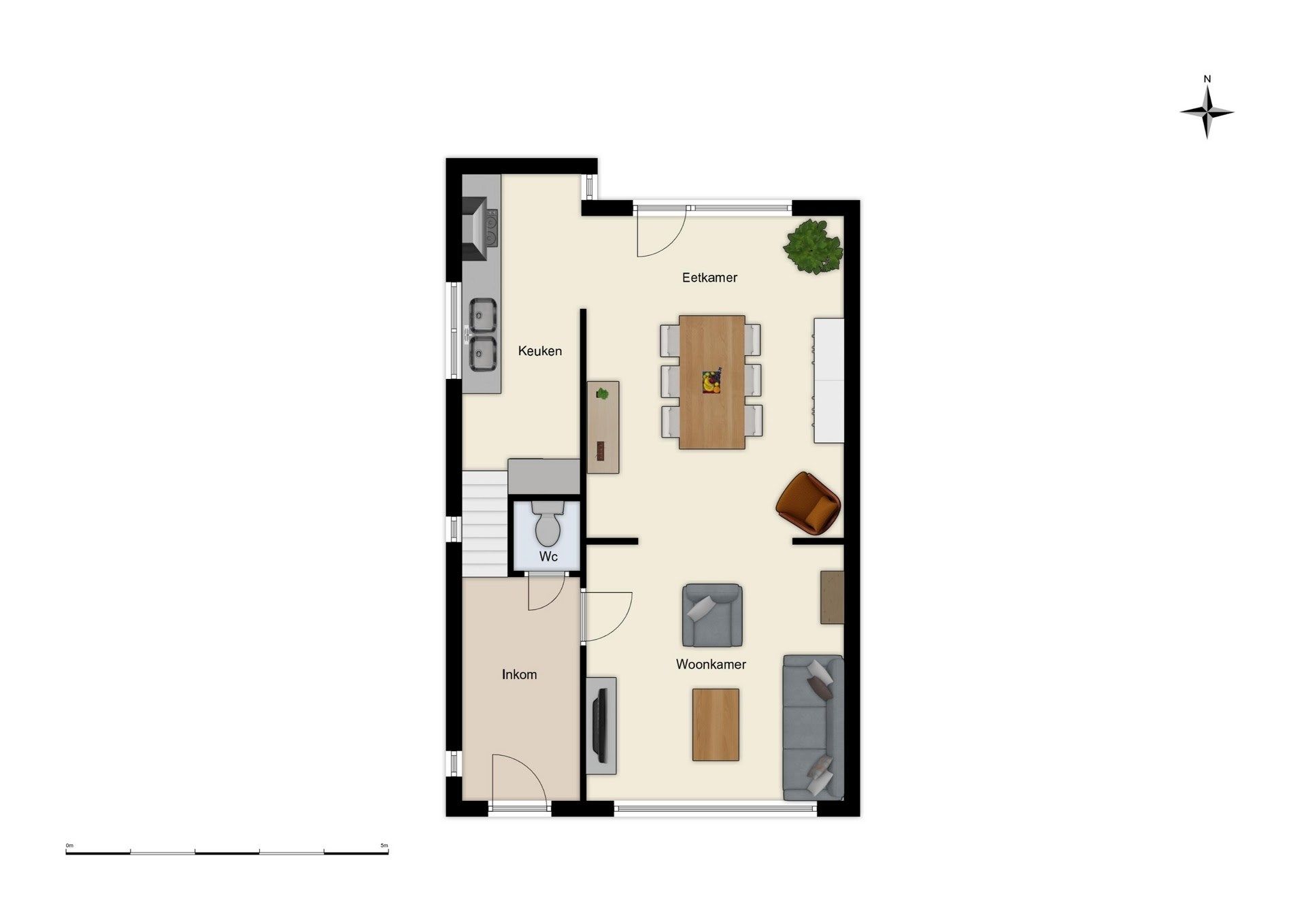 Solide gezinswoning met 2 slaapkamers, uitgestrekte tuin en garage foto 26