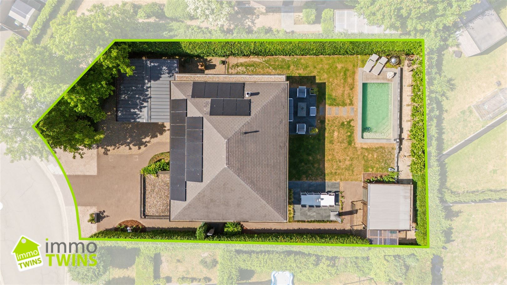 Luxueuze open bebouwing met zwembad op toplocatie in Berlare foto 3