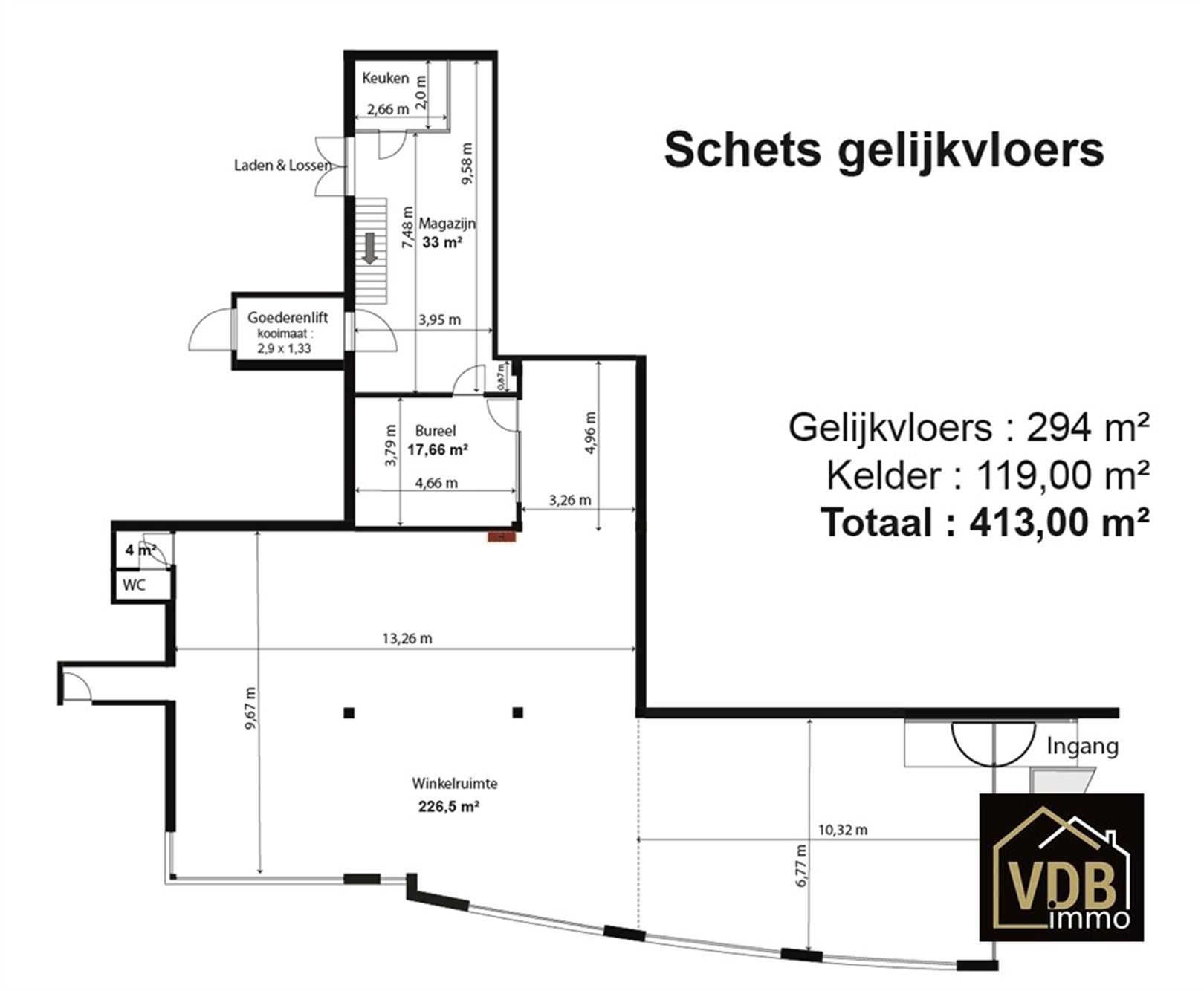 Commercieel gebouw op toplocatie geschikt voor vele doeleinden: kantoor, kleinhandel, groothandel... foto 13