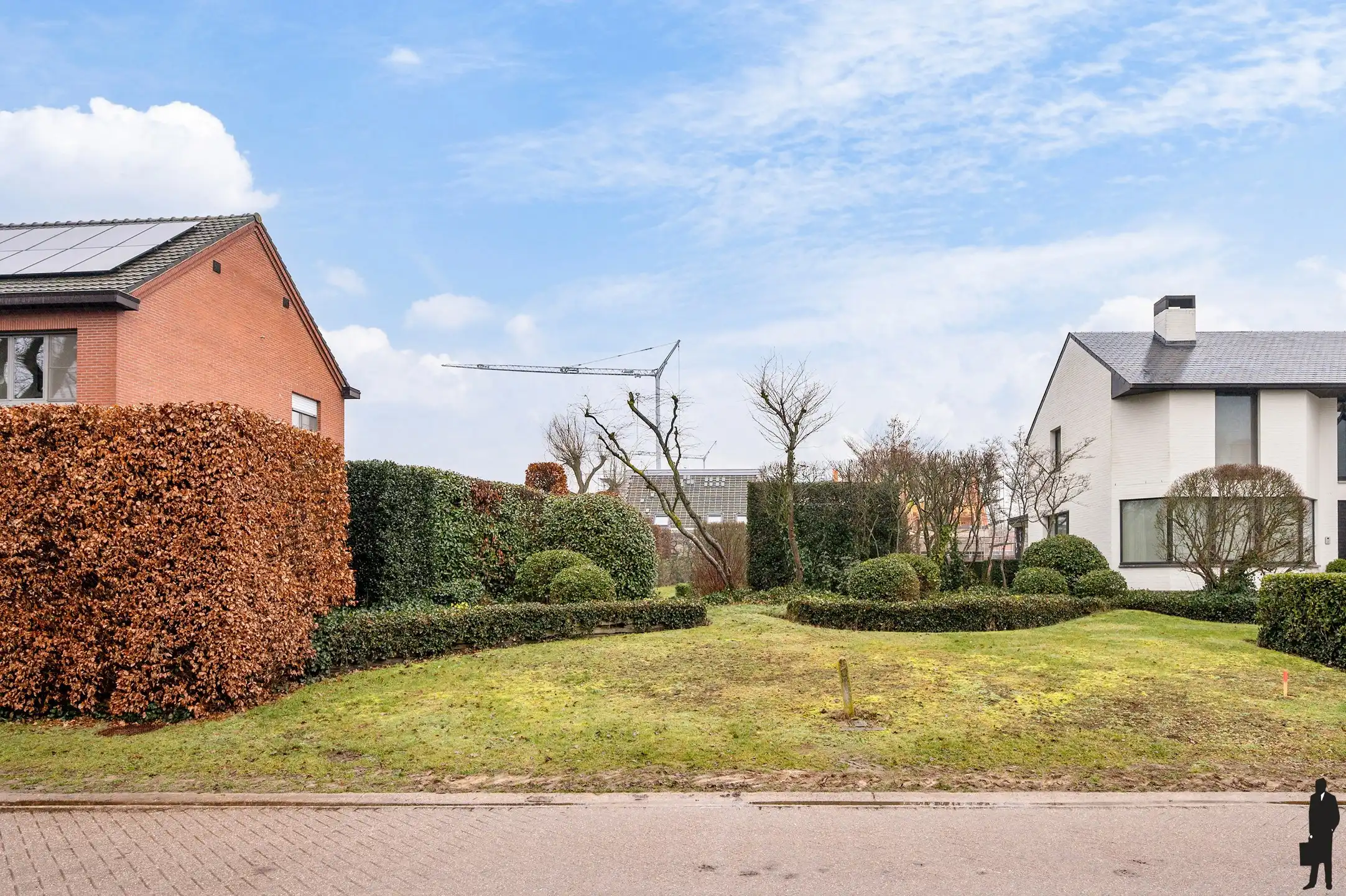 Bouwgrond voor open bebouwing in rustige straat foto 4