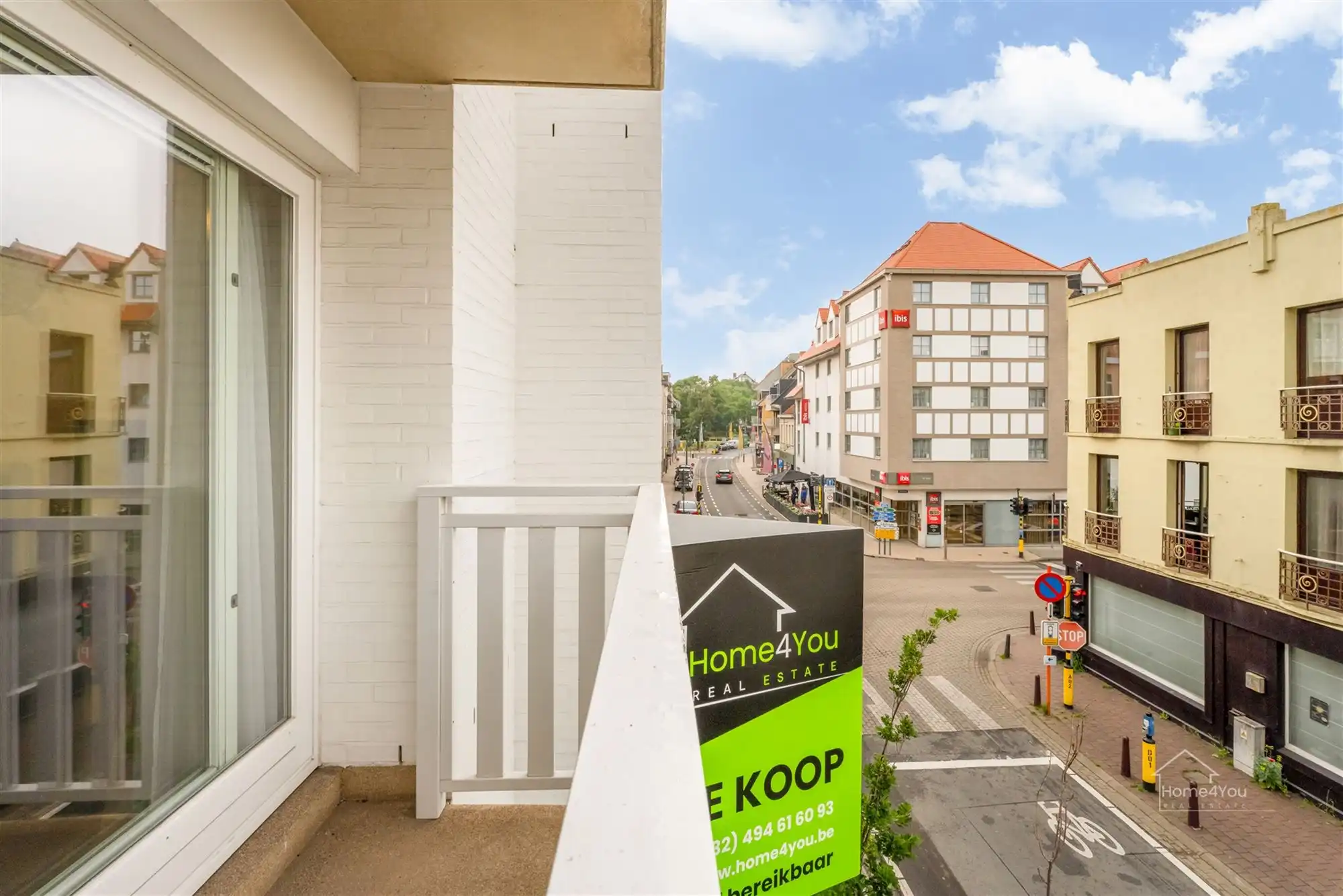 Appartement: 2 slaapkamers, 3 terrassen in hartje De Panne! foto 2