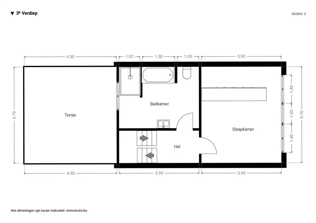 Gerenoveerd duplex appartement met 2 slaapkamers en gigantisch terras  foto 29