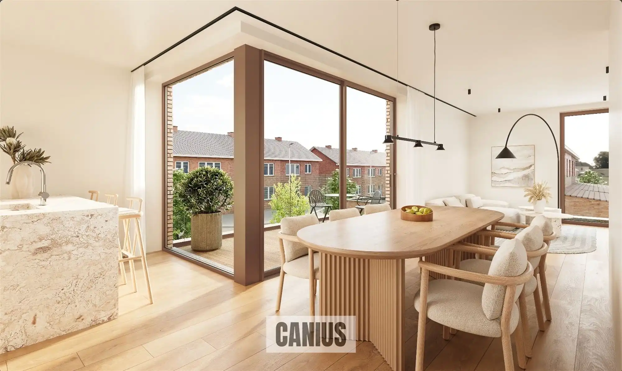 GELIJKVLOERS APPARTEMENT – 2 SLPKS – TERRAS foto 10