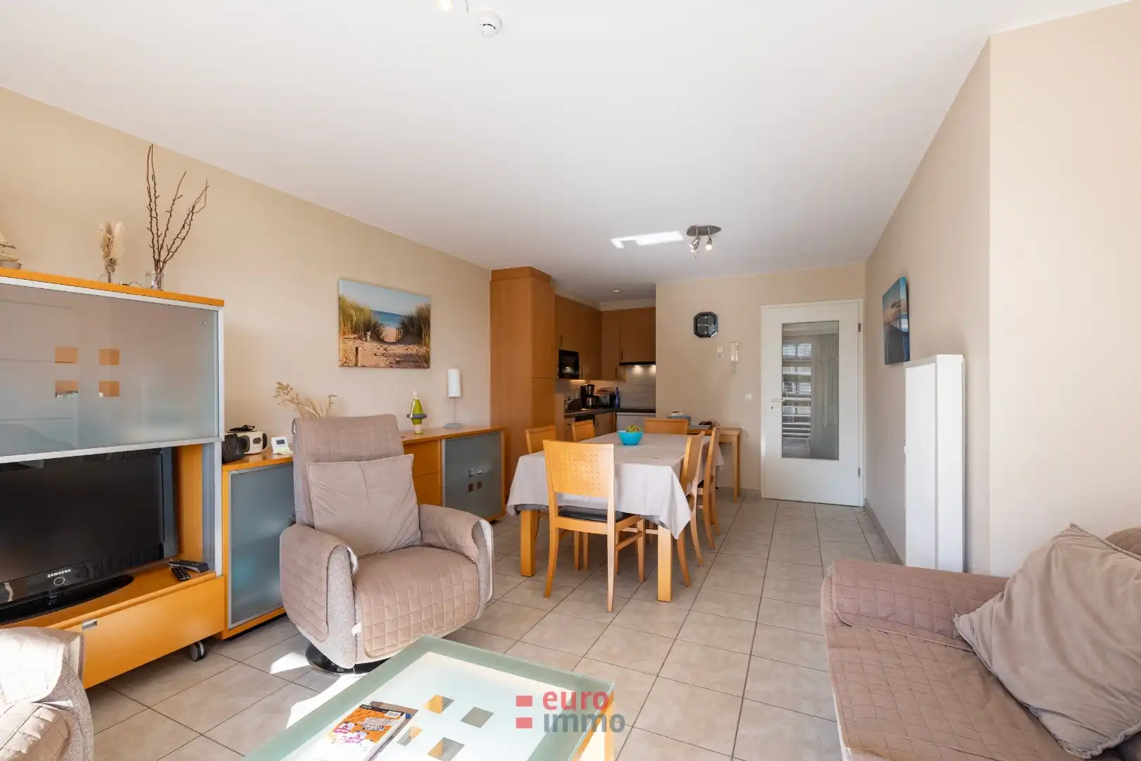 Appartement met zicht op zee én op de duinen foto 2