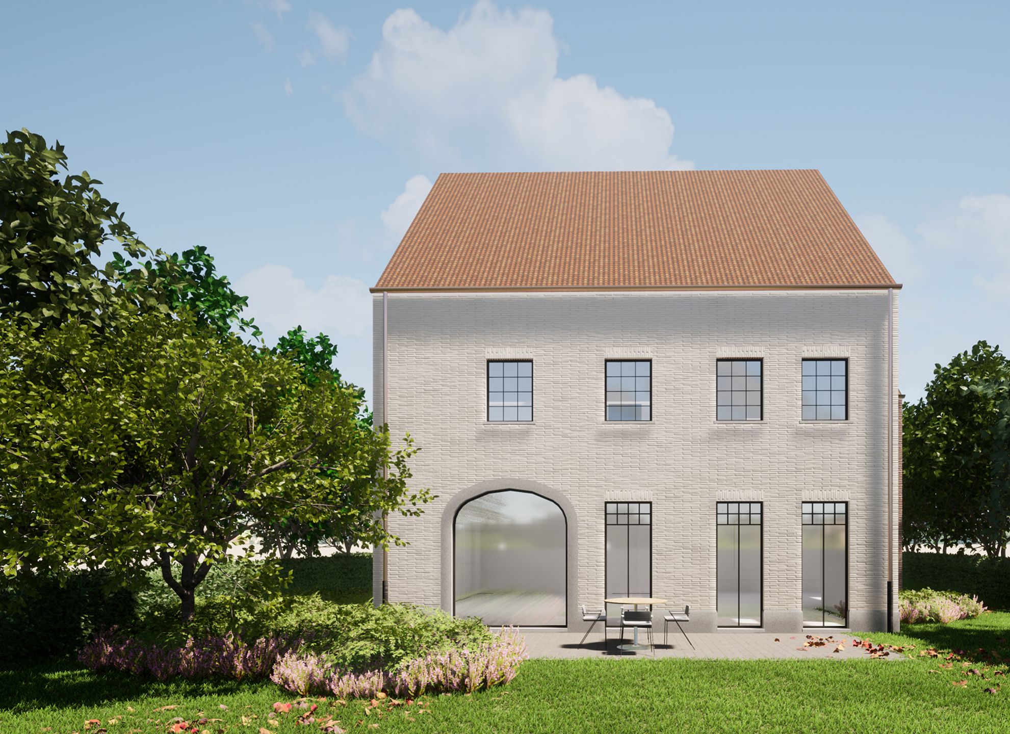 Nieuwbouwvilla Machelen aan de leie foto 2