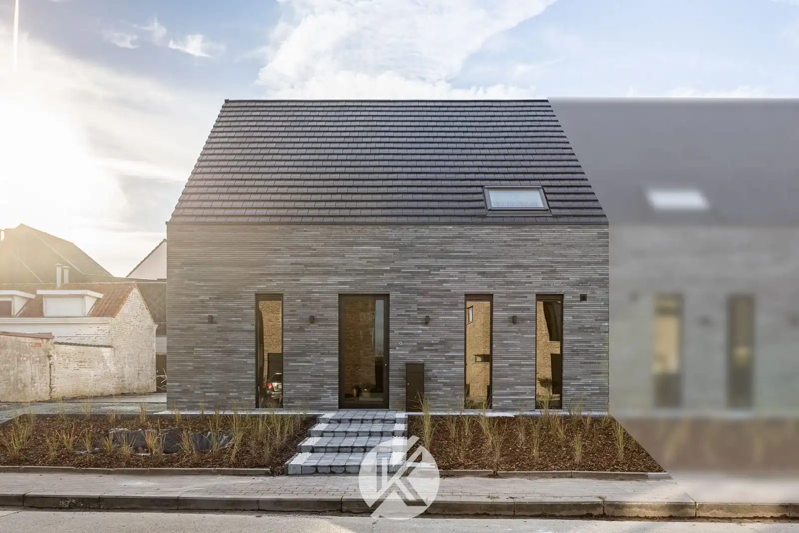 Halfopen nieuwbouwwoning met vlotte bereikbaarheid foto 2