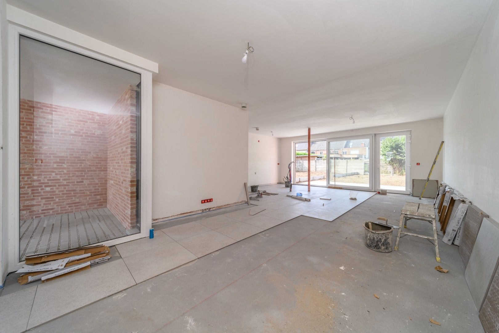 Ruime nieuwbouwwoning met tuin te Mere foto 3