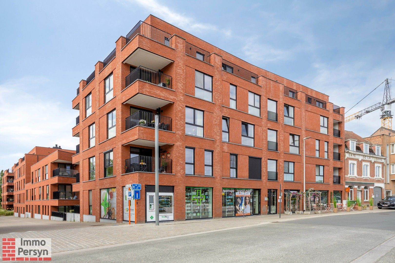 Gelijkvloers appartement aan het station van Diest foto {{pictureIndex}}